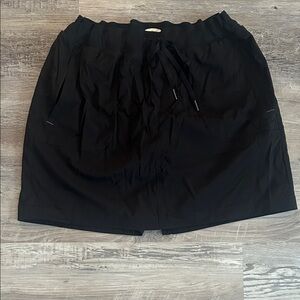 L.L. Bean Black Skort